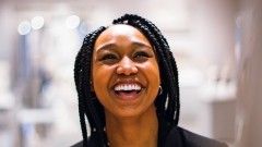 Ciarra Jones smiling